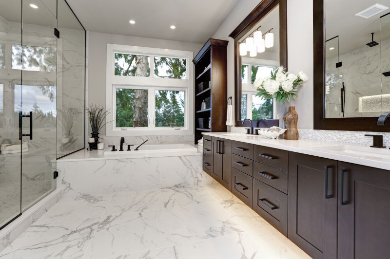 Modern Master Bathroom Vanity